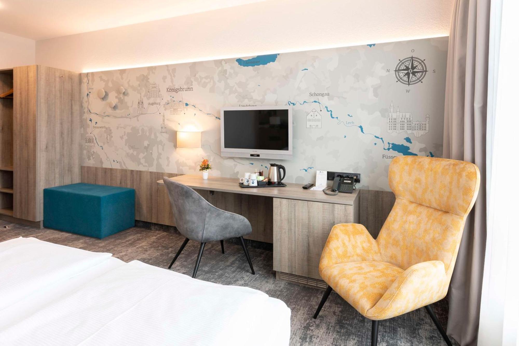 Best Western Hotel Am Europaplatz Koenigsbrunn Exterior photo